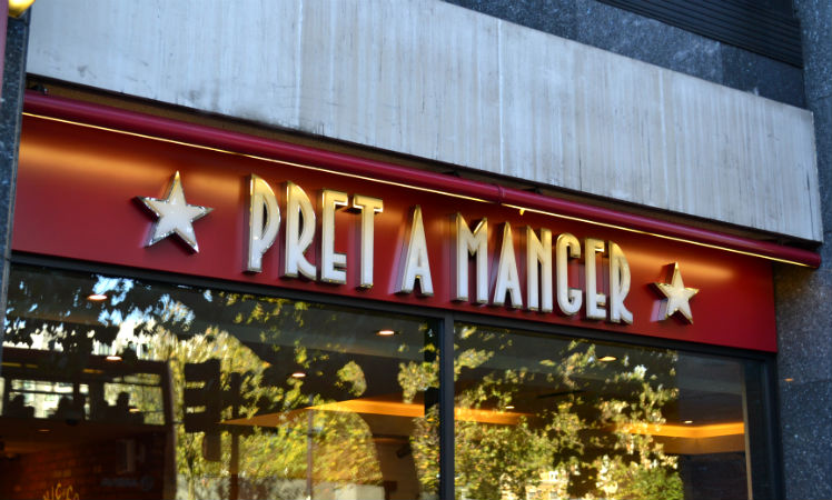 Onde comer bem e barato em Londres: Pret a Manger