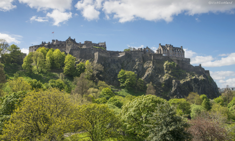 Castelo de Edimburgo: majestoso e imponente